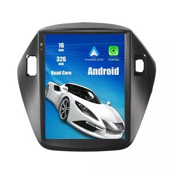 Головное устройство Android Radio CarPlay, автомобильная стереосистема для Hyundai IX35 2010 2011 2012 2013 2014 2015 HIGH 9.7 белый