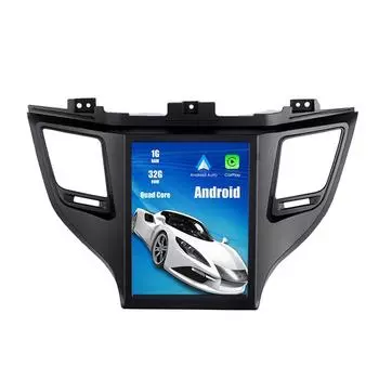 Головное устройство Android Radio CarPlay, авторадио, автомобильная стереосистема для Hyundai Tucson 2016 2017 2018 high 9.7 белый