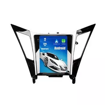 Головное устройство CarPlay на базе Android, автомобильная стереосистема для Hyundai SONATA 2010 2011 2012 2013 2014, базовая версия 9.7 белый
