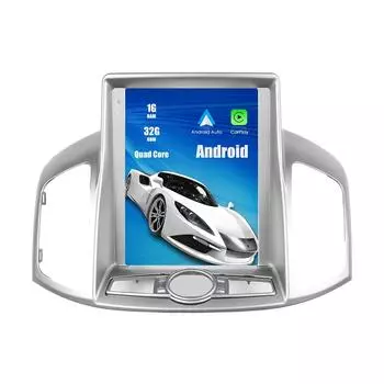 Головное устройство CarPlay на базе Android, автомобильная стереосистема для Chevrolet Captiva 2012 2013 2014 2015 2016 2017 low MT 9.7 белый
