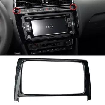 Головное устройство краска рамка радио панель панели плеера пластины отделка коробки декоративная для 5 6R 6RD858069D автомобильный дисплей экран