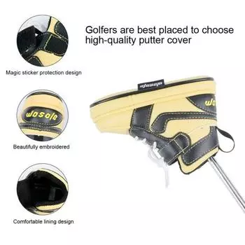 Головной убор для гольф-клуба, износостойкий, устойчивый к царапинам, забавный защитный чехол для клюшки для гольфа в форме обуви, аксессуары для гольфа