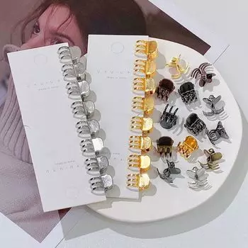 Головной убор Инструмент для укладки волос Корейский стиль Заколка для женщин Шпильки для волос Боковая челка Зажим для мини-волос A