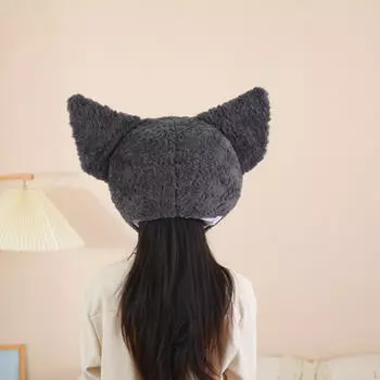 Головной убор в форме кудрявого кота, мягкая шапка для ролевых игр, фестивалей, карнавалов