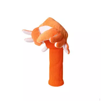 Головной убор в форме животного для гольфа из дерева, чехол для головы, аксессуары, защитный чехол от царапин