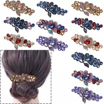 Головные уборы для девочек Тюльпан держатель для хвоста шпильки женские заколки для волос корейские заколки пружинные зажимы K