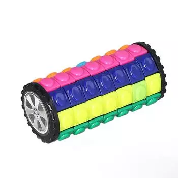 Головоломка-цилиндр, 7 слоев, расслабляющая, снимающая стресс и беспокойство, вращающаяся, скользящая, развивающая игрушка-головоломка