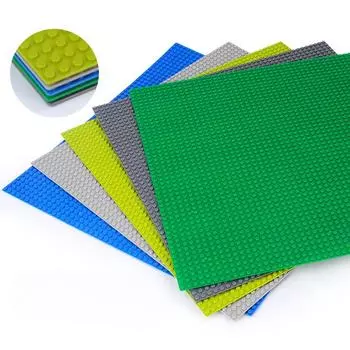 Головоломка DIY Building Block Wall Прямоугольная односторонняя базовая пластина Аксессуары Совместимость с базовой пластиной Small Part Building Block 40*40cm