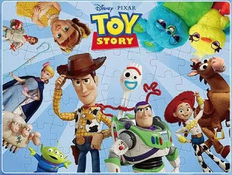 Головоломка для детей: создай волшебный пазл из 63 деталей Давайте дружить! (История игрушек) [3D головоломка]