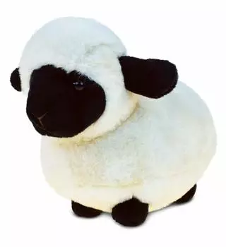 Головоломка DolliBu Valais Blacknose Sheep, супер мягкая мягкая игрушка, милая и реалистичная мягкая игрушка в подарок для девочек, мальчиков и взрослых, для детей, для детской комнаты
