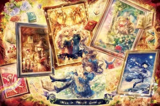 Головоломка из 1000 деталей Aim Puzzle Master Alice in Magic Land (Фантастическое искусство) (50x75cm)