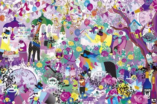 Головоломка из 1500 деталей «Мастер Хорагучикаё» Пусть вечеринка закончится так, как этот маленький кусочек не (50x75cm)