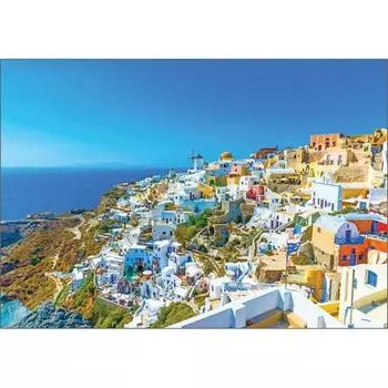 Головоломка Korea Oia Village Jigsaw Puzzle 3204 на Санторини, популярные корейские головоломки