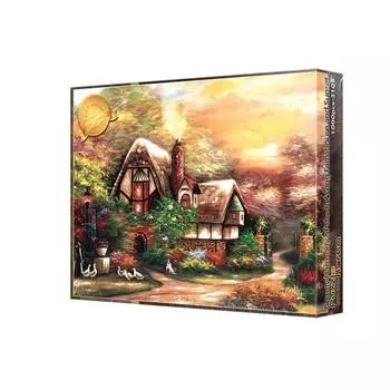 Головоломка Korea Sunset Mansion Jigsaw Puzzle PK1000-3103, популярные корейские головоломки