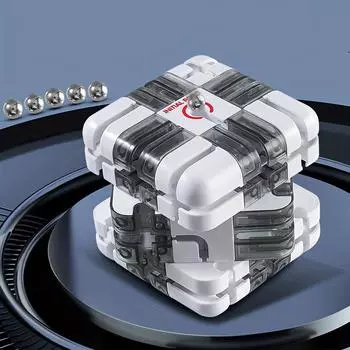 Головоломка «Куб-лабиринт», 3D-лабиринт «Волшебный куб» — это развивающая игрушка для детей и взрослых, а также рождественский подарок! Maze Cube