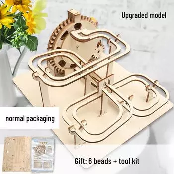 Головоломка «Продвинутая технология DIY»: Строительные блоки для трекбола высокой сложности для учеников начальной и средней школы