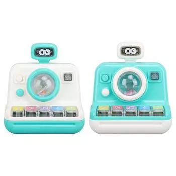 Головоломка Просветление Камера Пальчиковое Пианино Игрушка Раннего Образования Детская Головоломка Игрушка для Координации Рук И Зрения White