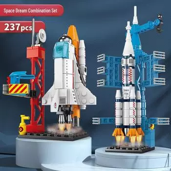 Головоломка «Ракета Шэньчжоу»: Сложная игрушка-модель космического корабля для детей