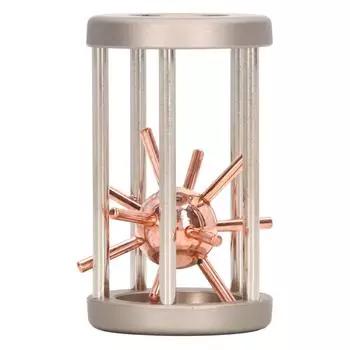 Головоломка с шипами в виде мяча для взрослых, портативная, из цинкового сплава, забавная, разблокируемая игрушка-головоломка для домашнего офиса