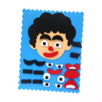 Головоломка «Сделай сам», меняющая лицо, эмоции, чувства, сенсорные игрушки, мелкая моторика, социальные навыки Father