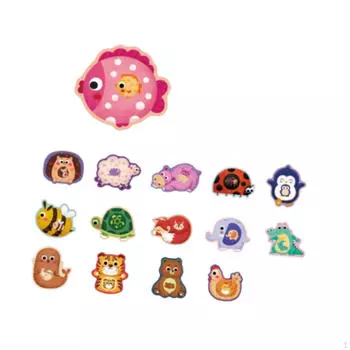 Головоломка «Соответствие животных», обучающая игра «Изучение слов», образовательная игра для детей, игрушка Монтессори