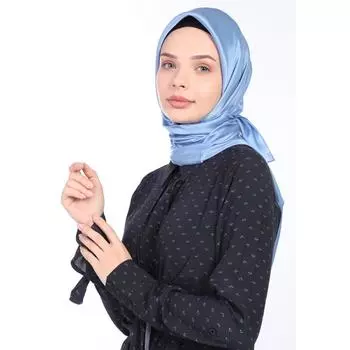 Голубой кристаллический шарф Miray