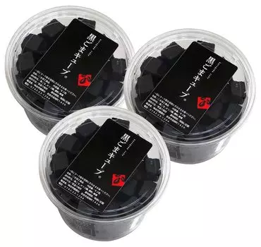 GOMAJE Черный кунжут 82 зерна x 3 шт. Кубики, Экономичный,