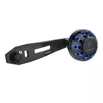 Gomexus 75 60 мм Power Handle для Daiwa Shimano Abu Garcia Bait Reel 14 для Ryoga BJ Carbon Knob 38 мм в комплекте
