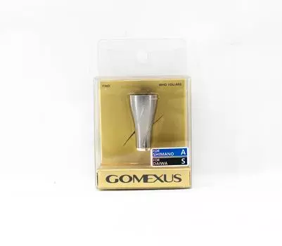 Gomexus A20PTNBKSR Ручка алюминиевая серебристая 20 мм Shimano A, Daiwa S (2288)
