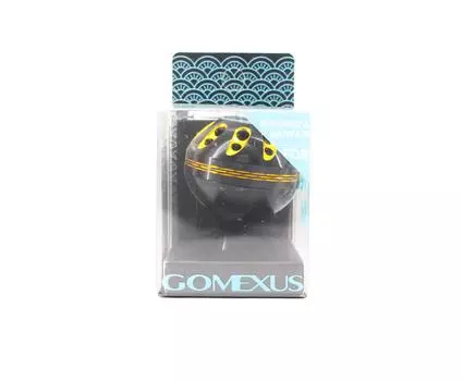 Gomexus A38BKBKGD-G Ручка алюминиевая, черная, золотая, 38 мм, Shimano A, Daiwa S (1434)