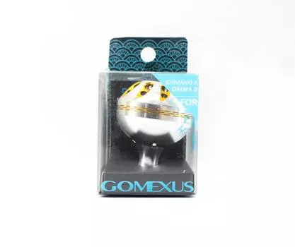 Gomexus A38SRSRGD-G Knob Alu Silver Gold 38mm Shimano A , Daiwa S (1670)