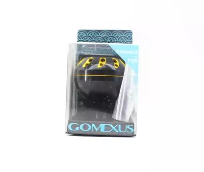 Gomexus B47BKBKGD-G Ручка алюминиевая, черная, золотая, 47 мм, Shimano B (2714)
