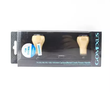 Gomexus BD100HCA27BKBK Ручка алюминиевая черная 100 мм 8x5 мм Shimano Daiwa (6798)