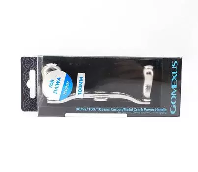 Gomexus BD100S22TNSR1 ручка алюминиевая серебристая 100мм 8x5мм Shimano Daiwa (7375)