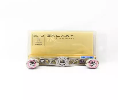 Gomexus BD90T22SRPK Ручка алюминиевая черная фиолетовая 90 мм 8x5 мм Daiwa (2332)