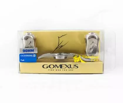 Gomexus BS90T22SRSR Handle Alu Silver 90mm 7x4mm Shimano A (2882)