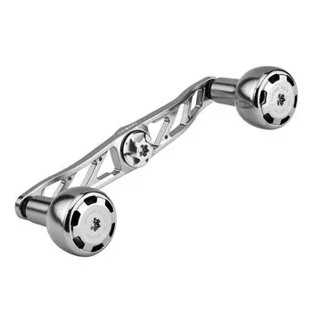 Gomexus CH120 Power Reel Handle Compatible with Daiwa Shimano Bait Reel Double Handle Seaborg Saltiga IC Exclusive Double Axis Total Length 120mm 30mm