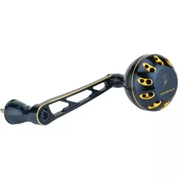 Gomexus CJ-SW-B45 Stella SW Reel Handle for Shore Jigging 70mm Power Handle Aluminum Handle Knob Easy to Reel Deep & Gold Color
