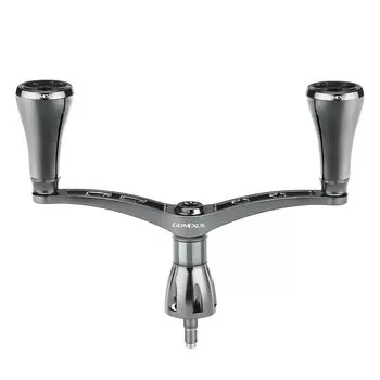 Gomexus CY98 Reel Handle Compatible with Shimano Spinning Reel Reel Double Handle Stella Naski Twin Power Replacement 98mm