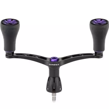 Gomexus CY-P20 Reel Handle Daiwa Spinning Reel Compatible Reel Double Handle Moonlight Beauty Rubias Exist Replacement 98mm with Handle Knob Squid