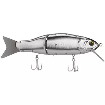 Gomexus CYBER BAIT Big Bait Entire CNC processing Aluminum alloy swimming figure Real lure with hook 3-stage