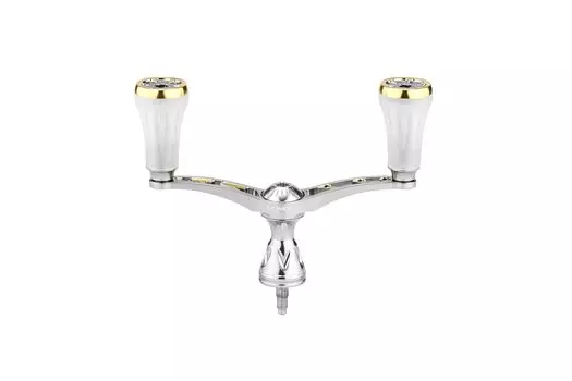 Gomexus Double Handle 92 мм, совместимая с катушкой Shimano Daiwa Spinning Reel, титановая ручка