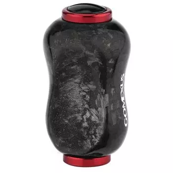 Gomexus F22 кованая карбоновая ручка, легкая для легкой игры, совместимая с Daiwa Type S, Shimano Type A, полностью черная