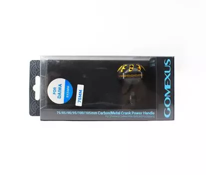 Gomexus LCD75A38BKGD Ручка Приманка Alu Black 75 мм 8x5 мм Daiwa (3605)