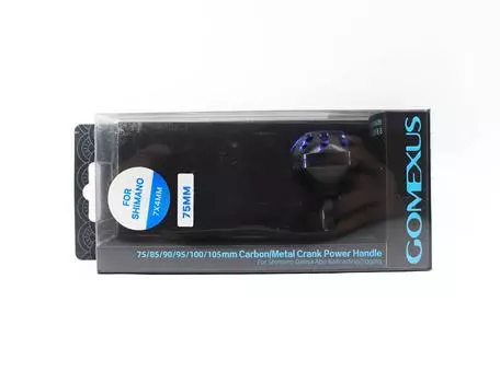 Gomexus LCS75A38BKBN Ручка Bait Alu Black 75 мм 7x4 мм Shimano (3582)