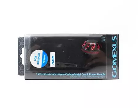 Gomexus LCS75A38BKRD Handle Bait Alu Black 75mm 7x4mm Shimano (3568)