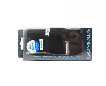 Gomexus LMD95TNTE85SR Приманка с алюминиевой ручкой, серебро, 95 мм, 8x5 мм Daiwa (5203)