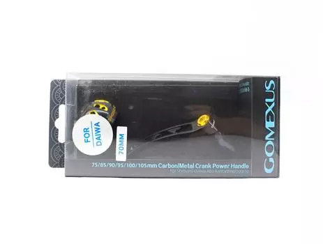 Gomexus LYD70A38BKGD Ручка для спиннинга алюминиевая черная 68 мм Daiwa (4404)