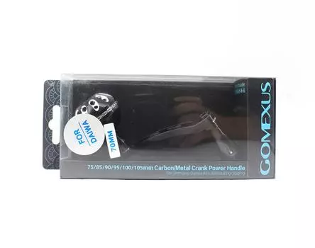 Gomexus LYD70A38BKSR Ручка для спиннинга алюминиевая черная 68 мм Daiwa (4411)