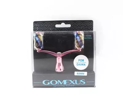 Gomexus MYD82T22PKXP Ручка двойная алюминиевая розовая 82 мм Daiwa (7665)